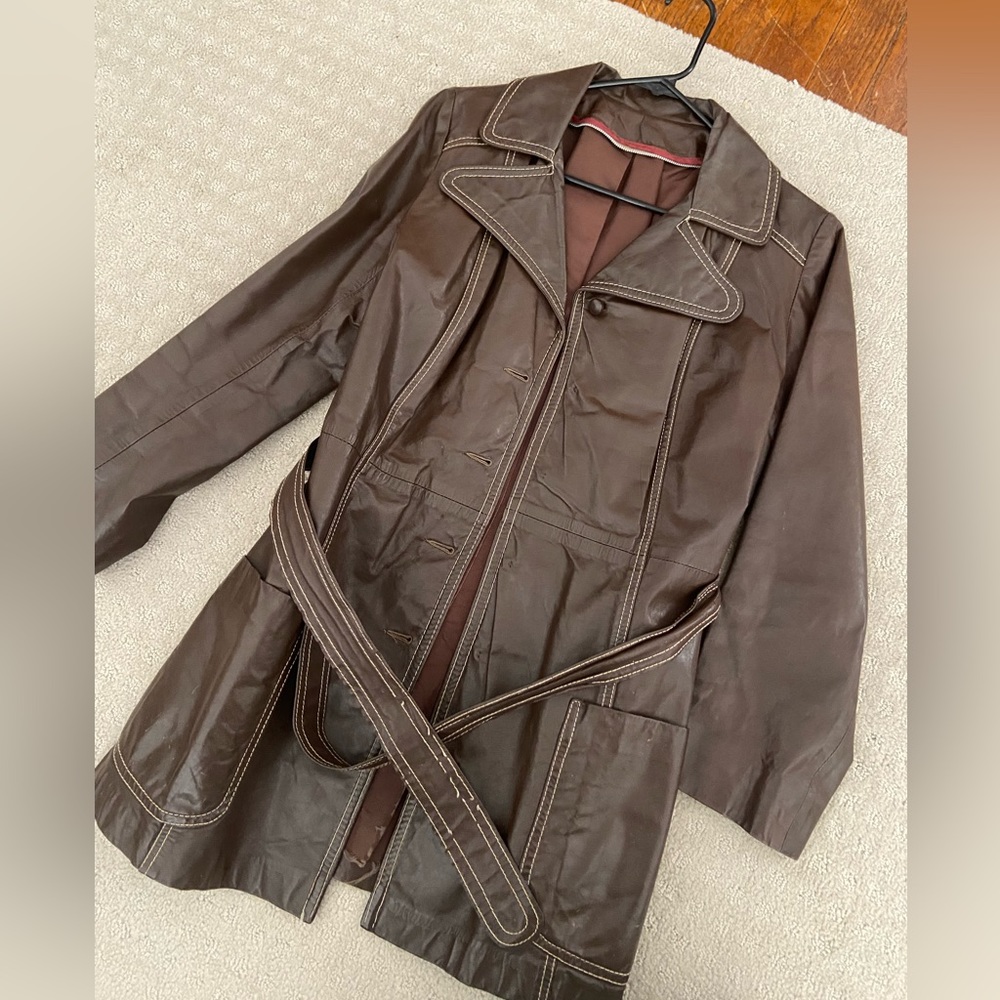 Vintage leather jacket